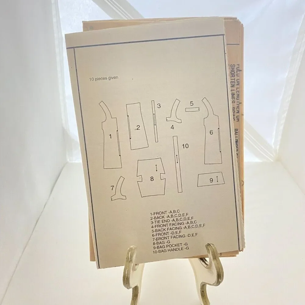 #7171 Simplicity Misses Dress and Bag Sewing Pattern